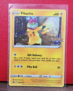 Pikachu Gift Promo SWSH234 Pokemon Go Pokemon TCG - Image 1