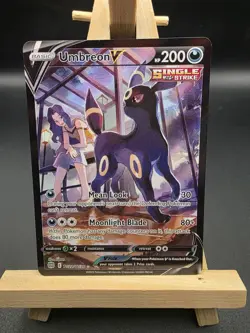 Pokemon TCG Umbreon V TG22/TG30 Ultra Rare Art Brilliant Stars NEAR MINT! - Image 1