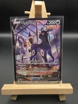 Pokemon TCG Umbreon V TG22/TG30 Ultra Rare Art Brilliant Stars NEAR MINT! - Image 3