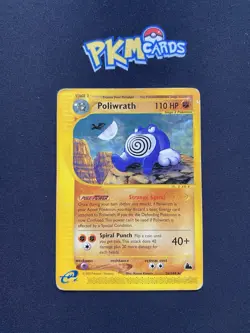 Pokemon TCG Poliwrath Skyridge 26/144 Regular Rare HP. - Image 1