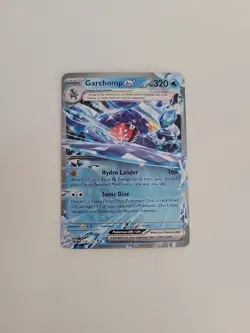 Garchomp ex 038/182 SV04: Paradox Rift Double Rare Holo Pokemon TCG Near Mint - Image 1