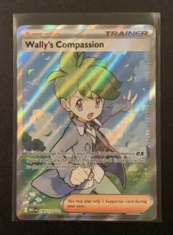 Wally's Compassion 176/132 - Ultra Rare - Mega Evolution Base Set - Pokemon TCG - Image 1