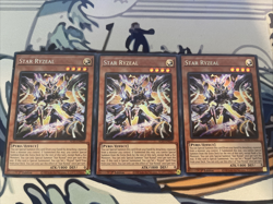 Yugioh Star Ryzeal x3 Secret Rare ALIN-EN022 Near Mint - Image 1