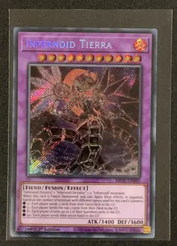 Infernoid Tierra | BROL-EN082 | Secret Rare | 1st Edition | YuGiOh TCG - Image 1