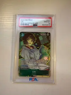 One Piece CCG PSA 10 LIM (OP09-037) (Alt Art) EMPERORS IN THE NEW WORLD (OP09) - Image 1