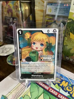 Mansherry (Judge Pack Vol. 4) OP05-088 One Piece Promotion Cards Foil English NM - Image 1