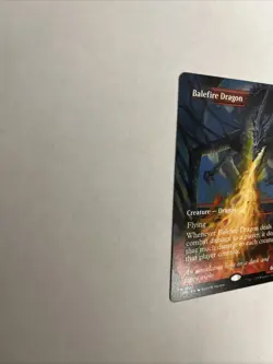 Balefire Dragon Borderless Commander Masters Non-foil LP MTG - Image 5