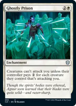 1 x Ghostly Prison - Commander 2021 - NM-Mint - MTG - Image 1