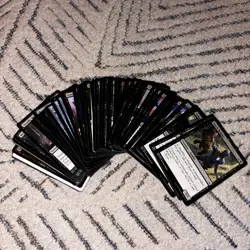 MTG Zombies And Vampires Card Bundle-85 Cards (All Black Mana) - Image 1