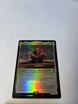 Caesar, Legion's Emperor Universes Beyond: Fallout Foil - Image 1