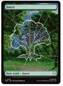 Forest (0193) Marvel's Spider-Man MTG - Image 1