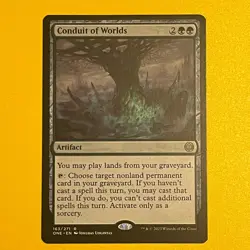 Conduit of Worlds | R | 163 | Phyrexia: All Will Be One | Magic: The Gathering - Image 1