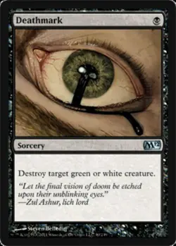 Deathmark - Foil - Magic 2012 (M12) #90/249 MTG Magic The Gathering - Image 1