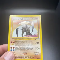 Pokemon Shining Kabutops Holo Card Neo Destiny 108/105 Unlimited Secret Rare NM - Image 4