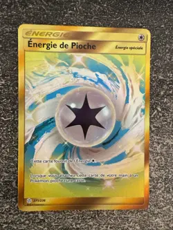 ENERGIE DE PIOCHE GOLD - POKEMON 271/236 SL12 ECLIPSE COSMIQUE NEUF FR - Image 1