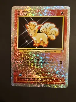 Pokemon TCG Vulpix 98/110 Legendary Collection Reverse Holo Raw LP to Near Mint - Image 1