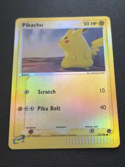 Pikachu 72/100 Sandstorm Reverse Holo Pokemon Card EXCELLENT CONDITION - Image 1