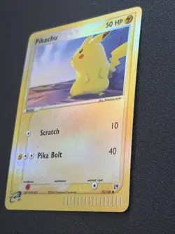 Pikachu 72/100 Sandstorm Reverse Holo Pokemon Card EXCELLENT CONDITION - Image 2