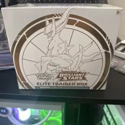 Pokemon Sword & Shield Brilliant Stars Elite Trainer Box 2022 ETB - Scratched 820650850127 - Image 1