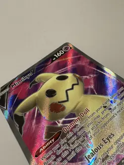 Pokemon TCG Mimikyu v Full Art Battle Style Card 148/163 NM/MINT - Image 3