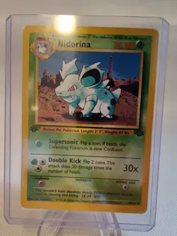 Pokemon TCG Nidorina Jungle 40/64 Regular 1st Edition Uncommon NM - Image 2