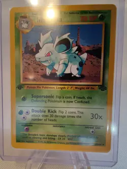 Pokemon TCG Nidorina Jungle 40/64 Regular 1st Edition Uncommon NM - Image 4