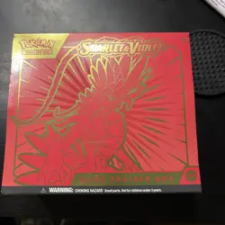 POKEMON ELITE TRAINER BOX ETB RED SCARLET & VIOLET NEW SEALED - Image 1