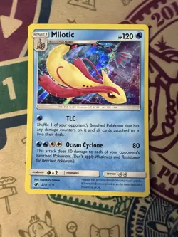 2017 Pokemon Milotic 27/111 Sm-Crimson Invasion Holo - Image 3