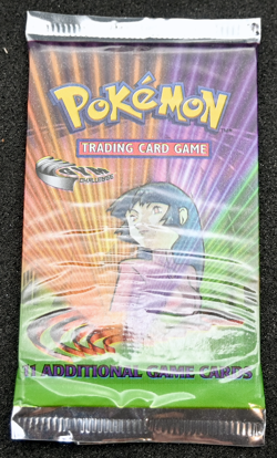 2000 Pokemon Gym Challenge Unlimited Booster Pack – Sabrina – NEW Sealed 21g - Image 2