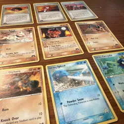 Pokemon Card Lot of 9 - Team Magma vs Team Aqua LP - Image 2