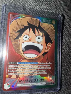 Monkey.D.Luffy (001) (Alternate Art) OP13-001 Carrying On His Will Foil - Image 1