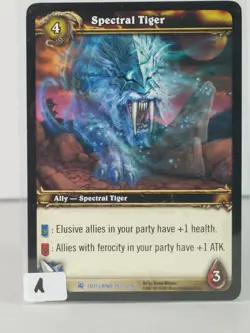 Spectral Tiger - Fires of Outland - 193/246 - LP - Rare - A no code. - Image 5