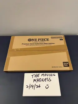 One Piece TCG Premium Card Collection 25th Edition English New & Sealed - Image 1
