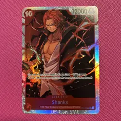 Shanks OP09-004 SR Premium Booster Vol. 2 Foil One Piece Card Game TCG NM/M - Image 1