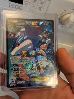 Pokemon Card Kyogre EX Full Art #6/34 Double Crisis 2015 - Image 1
