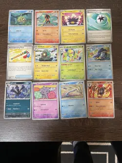 Pokemon SV2a Japanese Card Lot 60 Cards Annihilape Koraidon Abra - Image 1