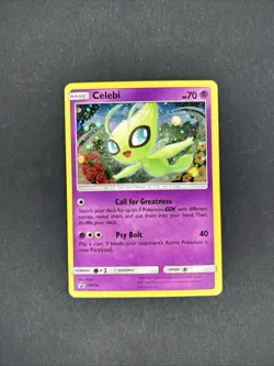 Celebi - SM224 - SM Black Star Promo Pokemon Card TCG SM Promo - Image 1
