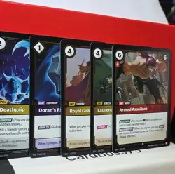 RIFTBOUND: - SPIRITFORGED - LOT OF 5 FOIL CARDS FOR $5.55, Shipping Free (#4) - Image 1