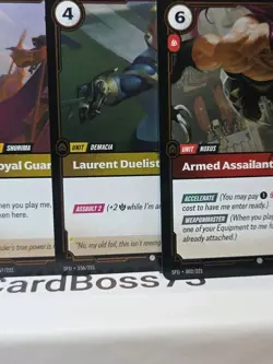 RIFTBOUND: - SPIRITFORGED - LOT OF 5 FOIL CARDS FOR $5.55, Shipping Free (#4) - Image 3