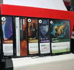 RIFTBOUND: - SPIRITFORGED - LOT OF 5 FOIL CARDS FOR $5.55, Shipping Free (#9) - Image 1