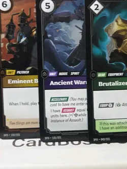 RIFTBOUND: - SPIRITFORGED - LOT OF 5 FOIL CARDS FOR $5.55, Shipping Free (#9) - Image 3