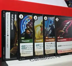 RIFTBOUND: - SPIRITFORGED - LOT OF 5 FOIL CARDS FOR $5.55, Shipping Free (17) - Image 1