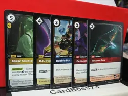 RIFTBOUND: - SPIRITFORGED - LOT OF 5 FOIL CARDS FOR $5.55, Shipping Free (#16) - Image 1