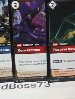 RIFTBOUND: - SPIRITFORGED - LOT OF 5 FOIL CARDS FOR $5.55, Shipping Free (#16) - Image 3