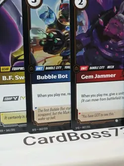 RIFTBOUND: - SPIRITFORGED - LOT OF 5 FOIL CARDS FOR $5.55, Shipping Free (#16) - Image 4