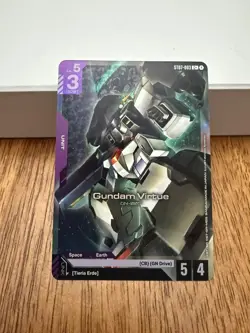 Gundam Virtue ST07-003 C+ Celestial Drive Textured Foil Gundam Card Game NM/M - Image 1