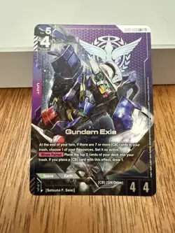 Gundam Card Game Gundam Exia ST07-001 LR+ Starter Deck 07 Celestial Drive ST07 - Image 1