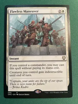 2023 Flawless Maneuver - 68 - Commander: Phyrexia: All Will Be One - NM - MTG - Image 1