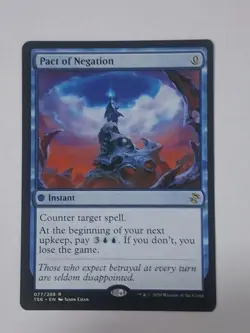 MtG Time Spiral Remastered Pact of Negation NM Magic the Gathering - Image 1