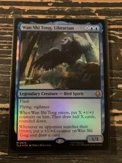 (Foil) MtG Wan Shi Tong, Librarian - Image 1